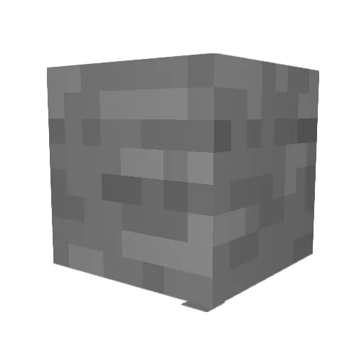 Skinwake Minecraft avatar head, 3D render