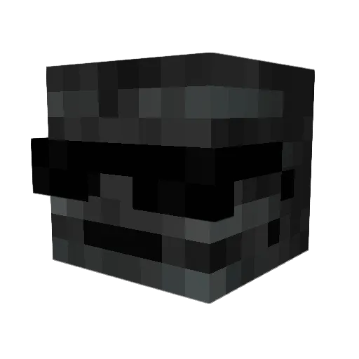 Skip1983 Minecraft avatar head, 3D render