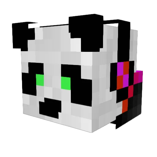 SkipToast Minecraft avatar head, 3D render