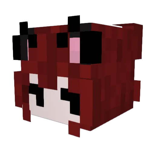 Skipper7076 Minecraft avatar head, 3D render