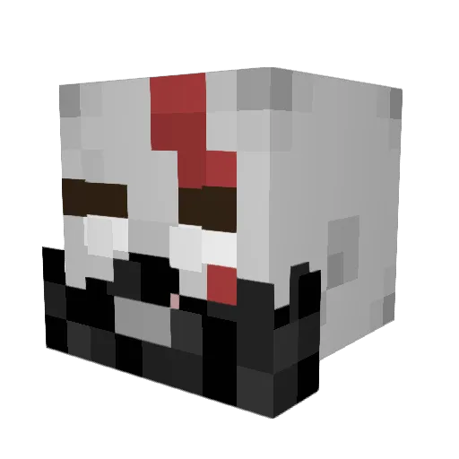 SkipperG972 Minecraft avatar head, 3D render