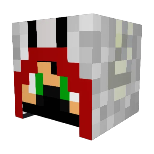Skippy1999 Minecraft avatar head, 3D render