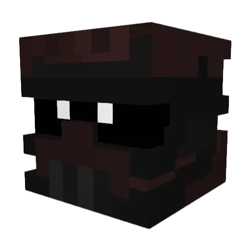 Skippy9270 Minecraft avatar head, 3D render