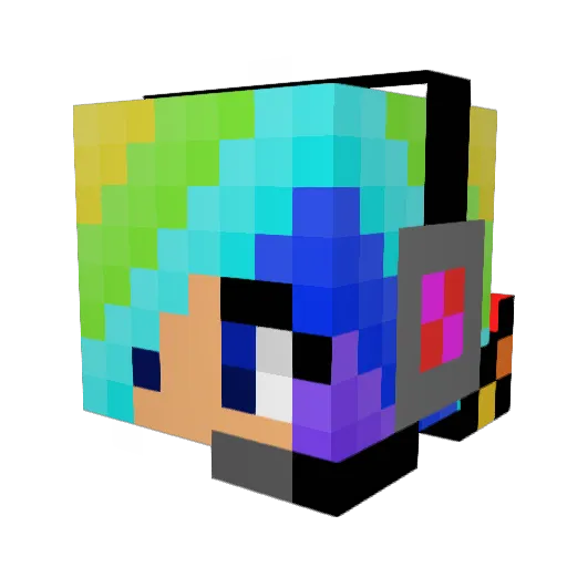 Skippyjohn1114 Minecraft avatar head, 3D render