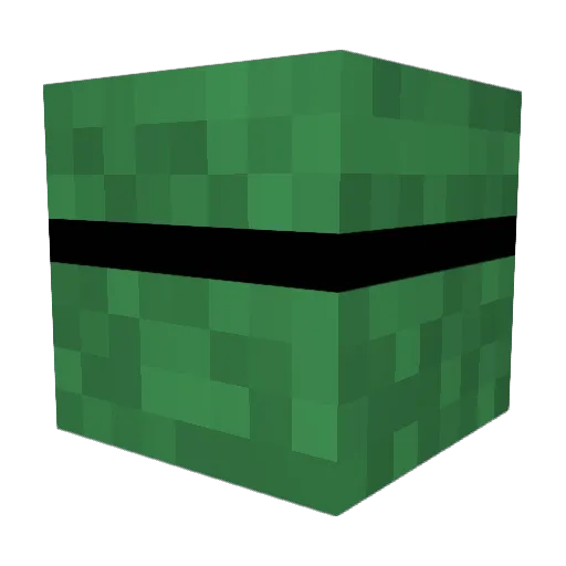 Skittel414 Minecraft avatar head, 3D render