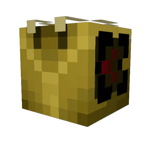 SkitterD7 Minecraft avatar head, 3D render