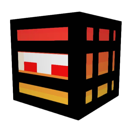 Skitterz Minecraft avatar head, 3D render