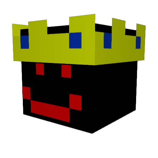 SkittleShrek Minecraft avatar head, 3D render