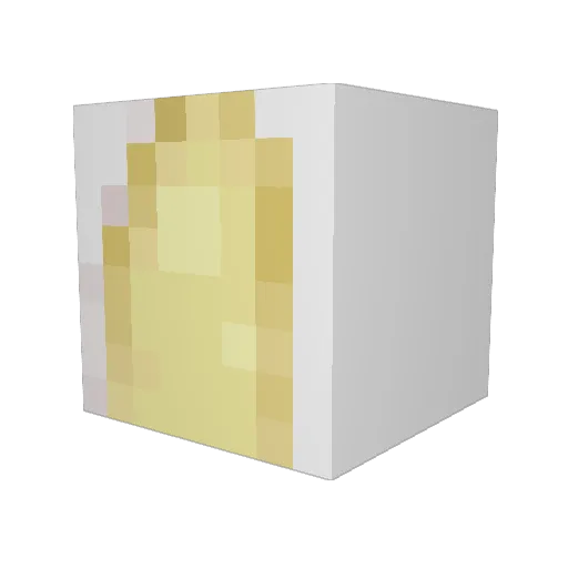 SkittlesSours Minecraft avatar head, 3D render