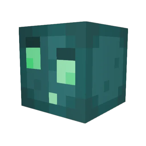 Skittlesking97 Minecraft avatar head, 3D render