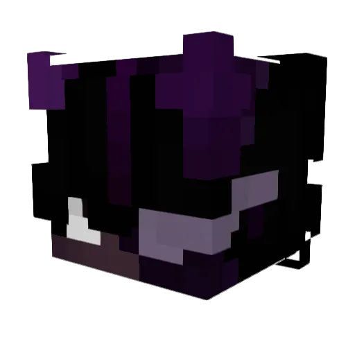 Skittzo_ Minecraft avatar head, 3D render