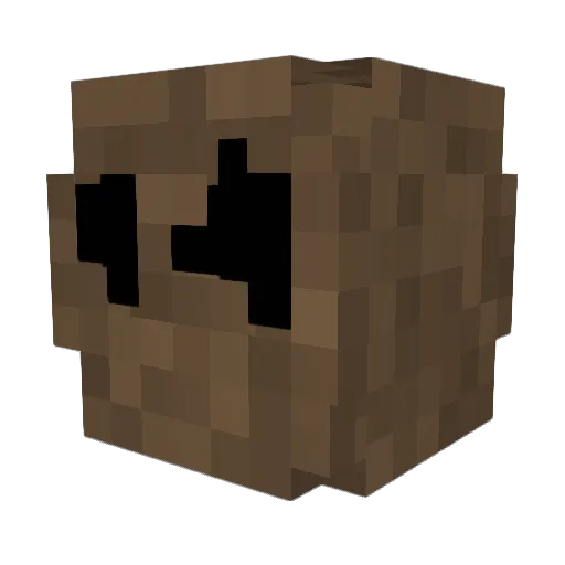 SkitzKarnt Minecraft avatar head, 3D render