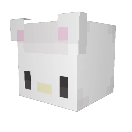 SkizzMc Minecraft avatar head, 3D render