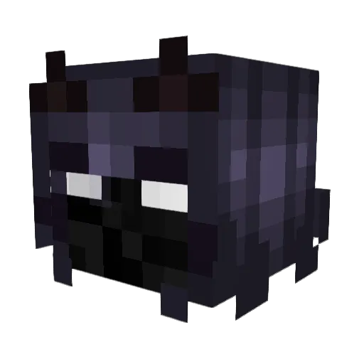 Skizzex Minecraft avatar head, 3D render