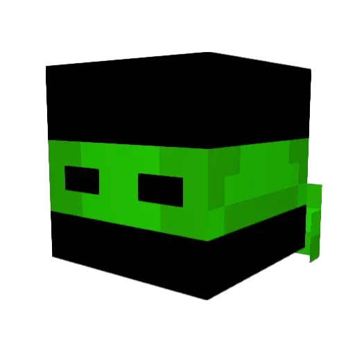 SklejoneJajka_28 Minecraft avatar head, 3D render