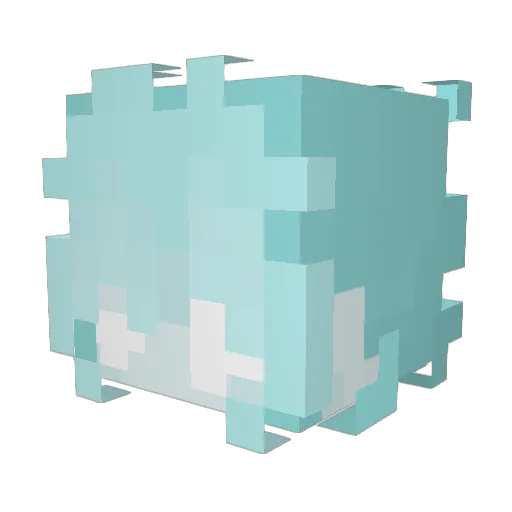 Sko0ps Minecraft avatar head, 3D render