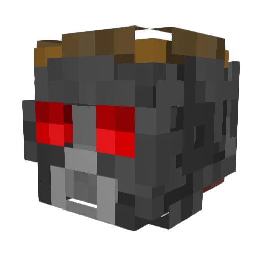Skodez Minecraft avatar head, 3D render