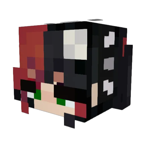Skogrin Minecraft avatar head, 3D render