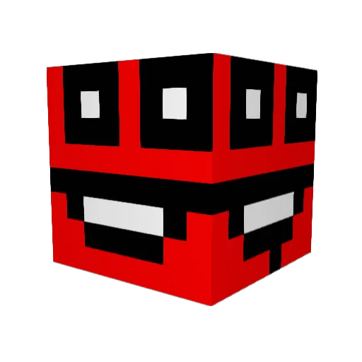 SkogsHaren Minecraft avatar head, 3D render