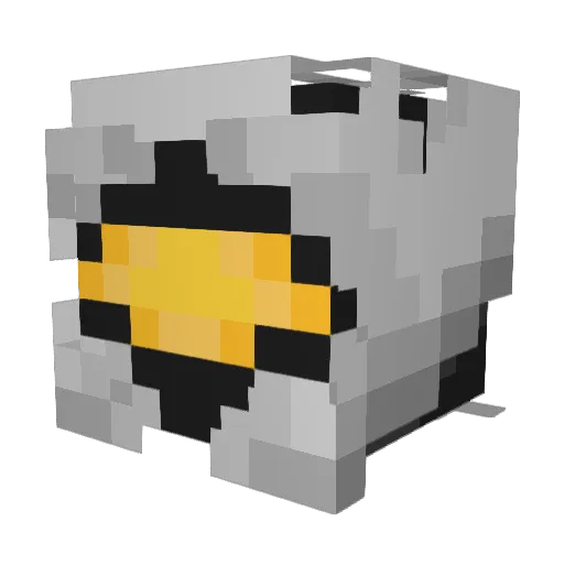 Skol123 Minecraft avatar head, 3D render