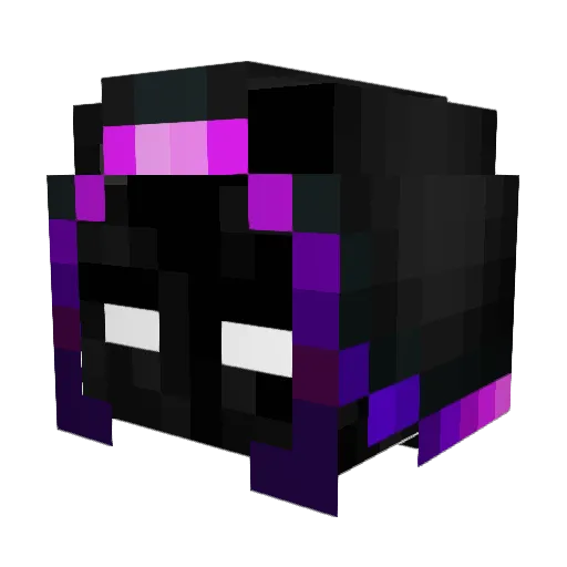 Skoogman Minecraft avatar head, 3D render
