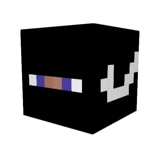 SkoolBoyQ Minecraft avatar head, 3D render