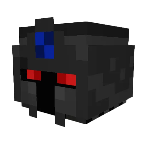Skordium Minecraft avatar head, 3D render