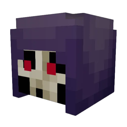 Skorp_s Minecraft avatar head, 3D render