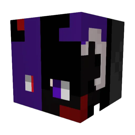 Skorpix15 Minecraft avatar head, 3D render
