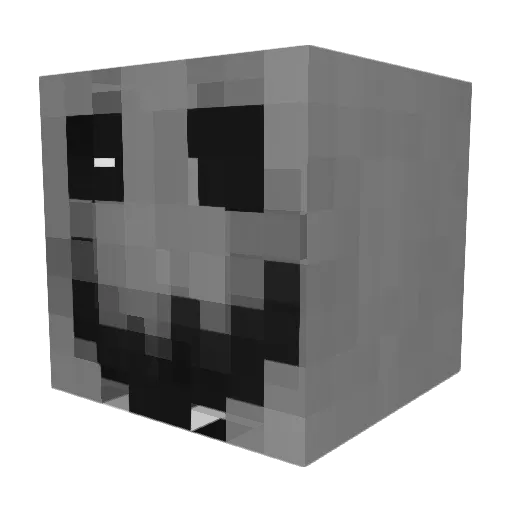 Skory28 Minecraft avatar head, 3D render