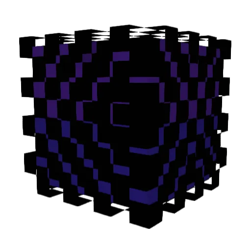Skrattadu Minecraft avatar head, 3D render