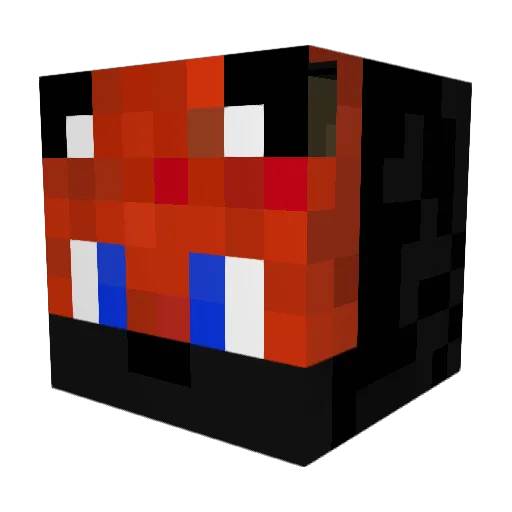 SkrilleXD_Meme Minecraft avatar head, 3D render