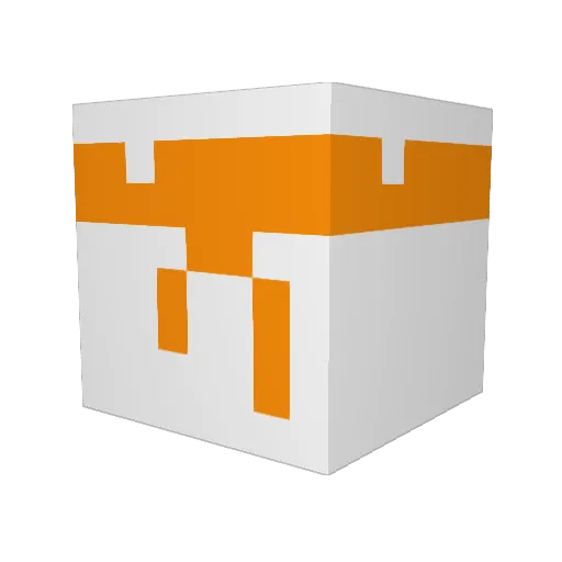 Skriveleif Minecraft avatar head, 3D render