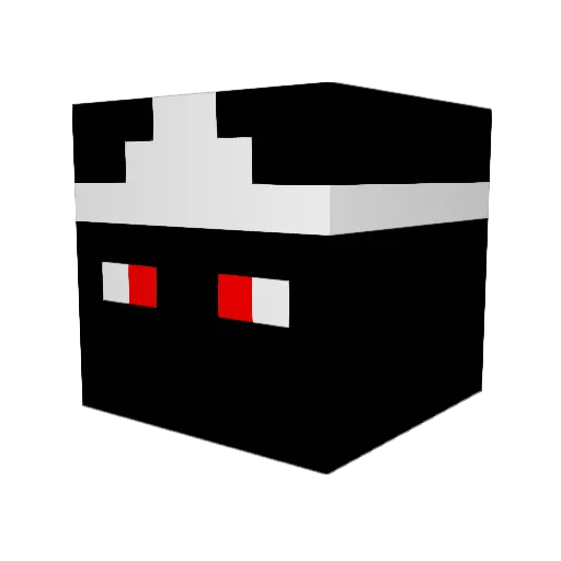 Skube13 Minecraft avatar head, 3D render