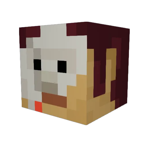 Skulblaka3938 Minecraft avatar head, 3D render