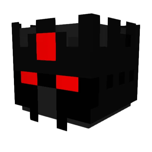 Skulduggery494 Minecraft avatar head, 3D render