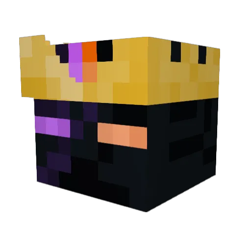 Skulk_Lord Minecraft avatar head, 3D render
