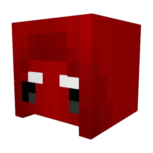 Skull156 Minecraft avatar head, 3D render