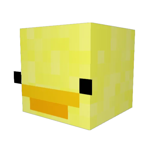 SkullDev Minecraft avatar head, 3D render