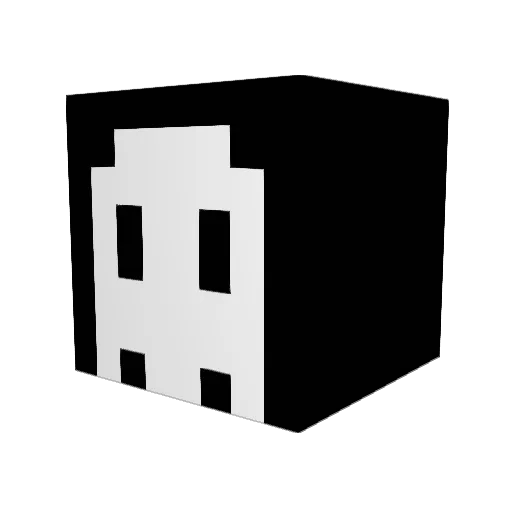 SkullEye77 Minecraft avatar head, 3D render