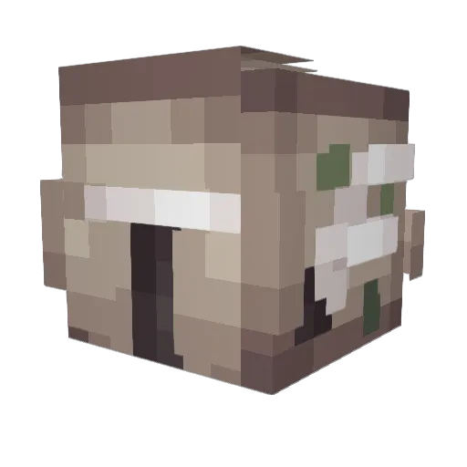 SkullKid0925 Minecraft avatar head, 3D render