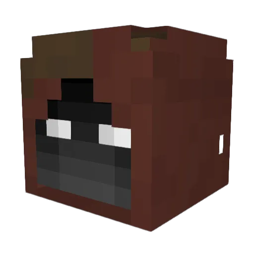 SkullMaster32 Minecraft avatar head, 3D render