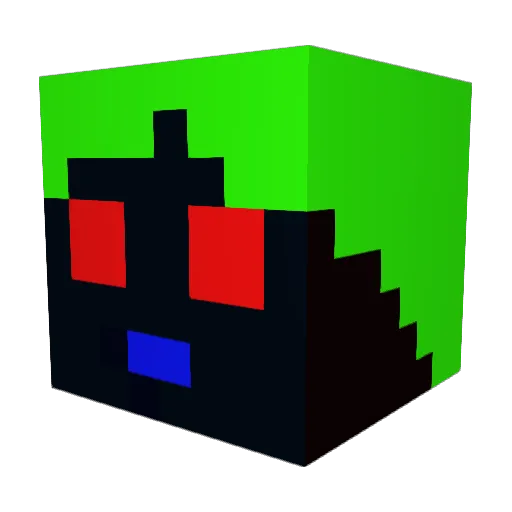 Skull_Hunter24 Minecraft avatar head, 3D render