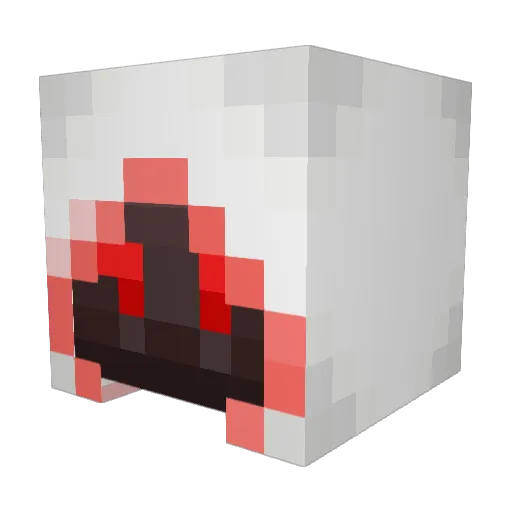 SkullerMC Minecraft avatar head, 3D render