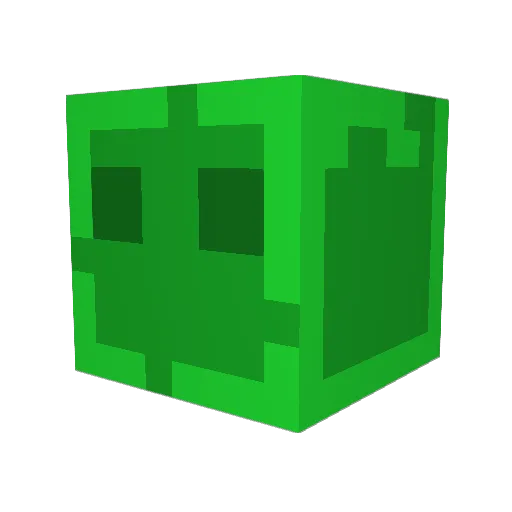 SkullerNik Minecraft avatar head, 3D render