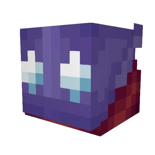 SkullsusDell Minecraft avatar head, 3D render