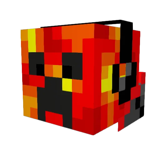 SkullzBonz Minecraft avatar head, 3D render