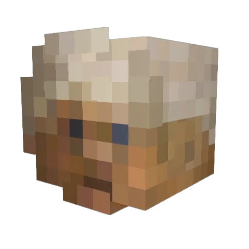SkullzeEZ Minecraft avatar head, 3D render