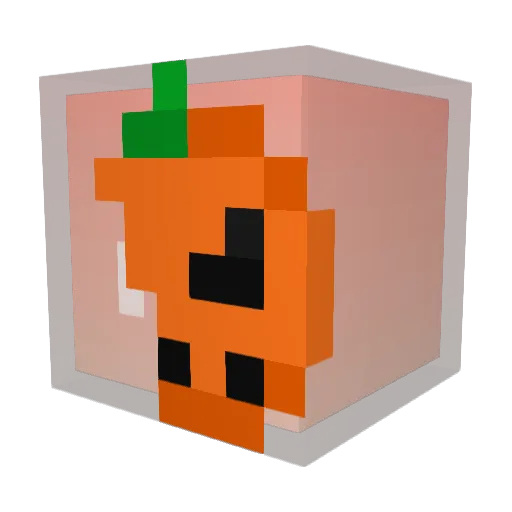 Skurim Minecraft avatar head, 3D render