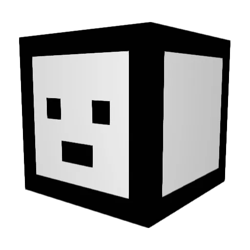 Skurpton Minecraft avatar head, 3D render